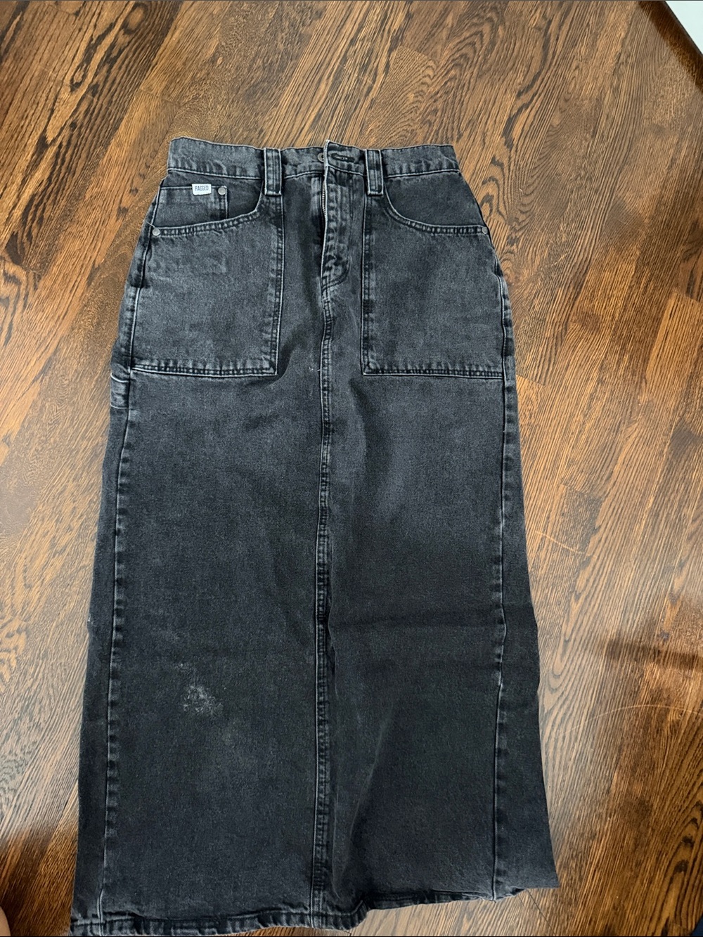 Women’s Black Denim Skirt - RAGGED